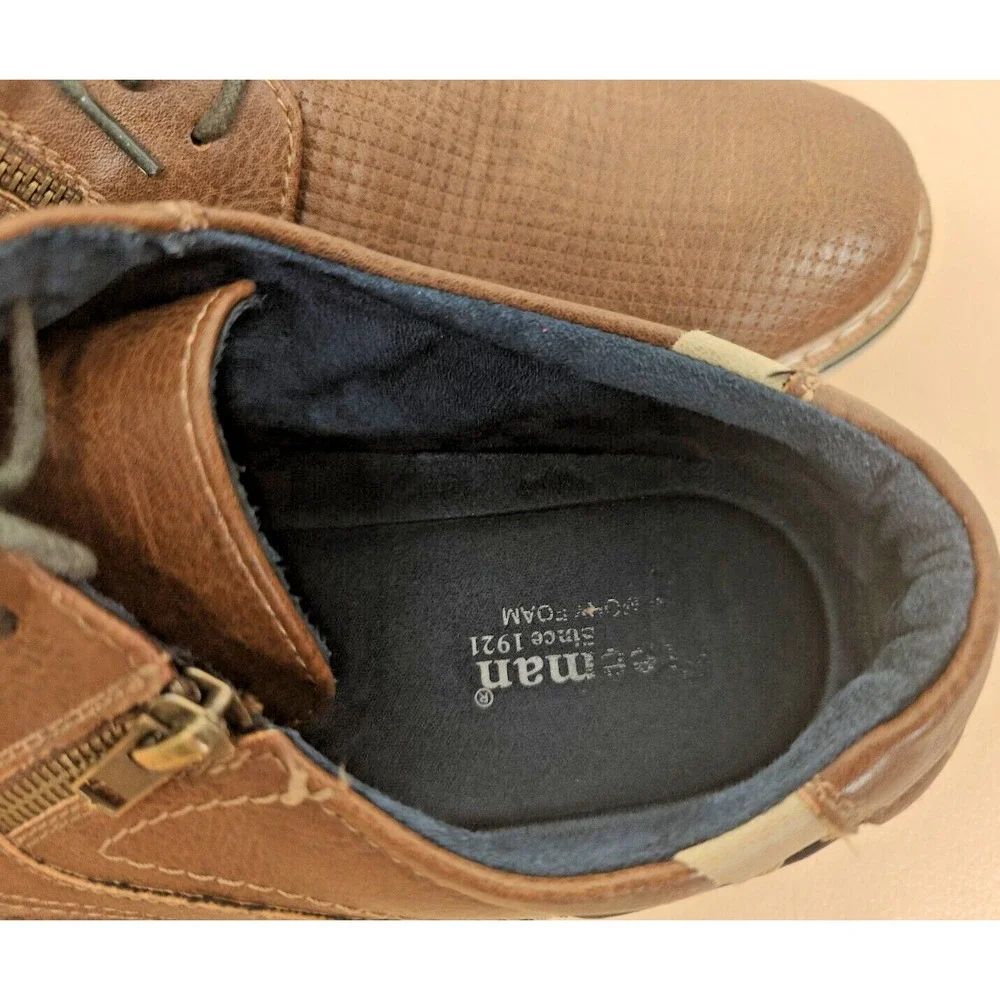 Freeman WILEY Oxford Light Brown with Memory Foam Men's‎ Size 10M